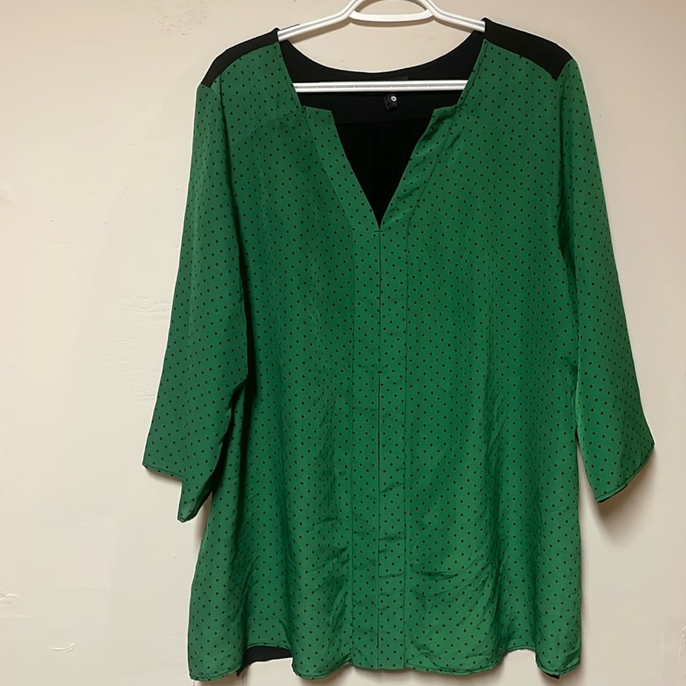 3X PlusSize  3/4 Sleeve Dress shirt